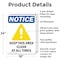Signmission Safety Culture Sign, 18 in Width, Aluminum, Rectangle OS-2PACK-NS-A-1824-V-13870 - alternate 2